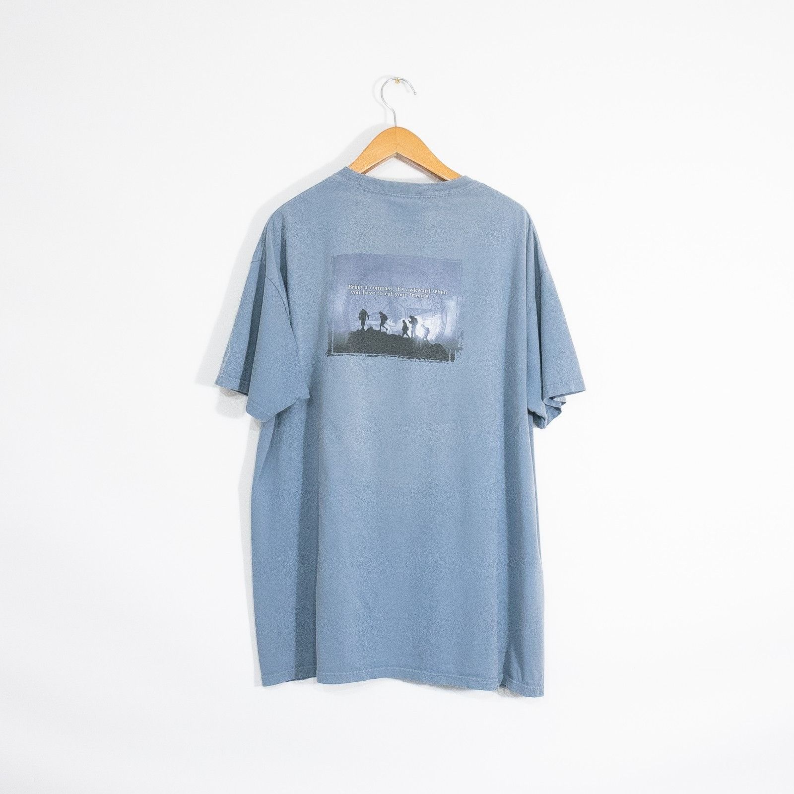 Vintage Alaska Hiking T Shirt Mens 2xl Distressed Funny Hoodie, Sweatshirt | FlexRushtees.com