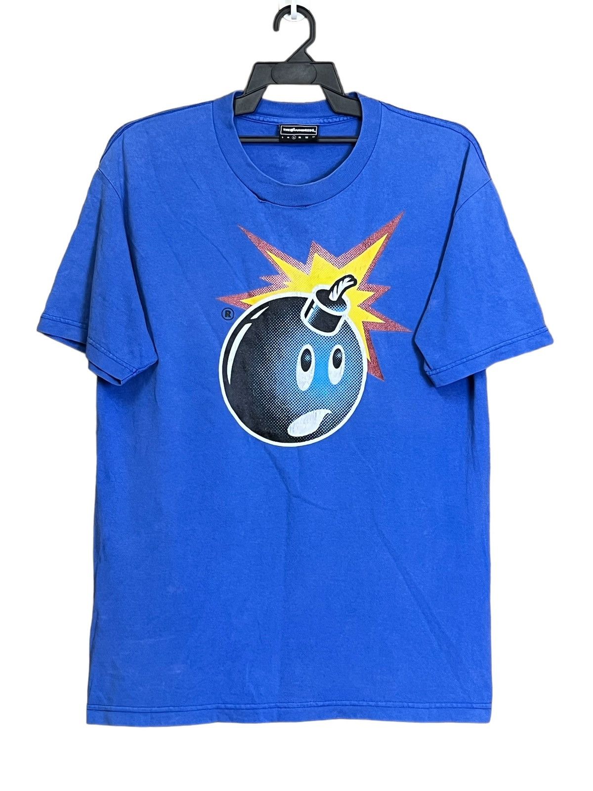 Hundreds Distressed The Hundreds Blue Faded Tee Shirt Hoodie, Sweatshirt | FlexRushtees.com