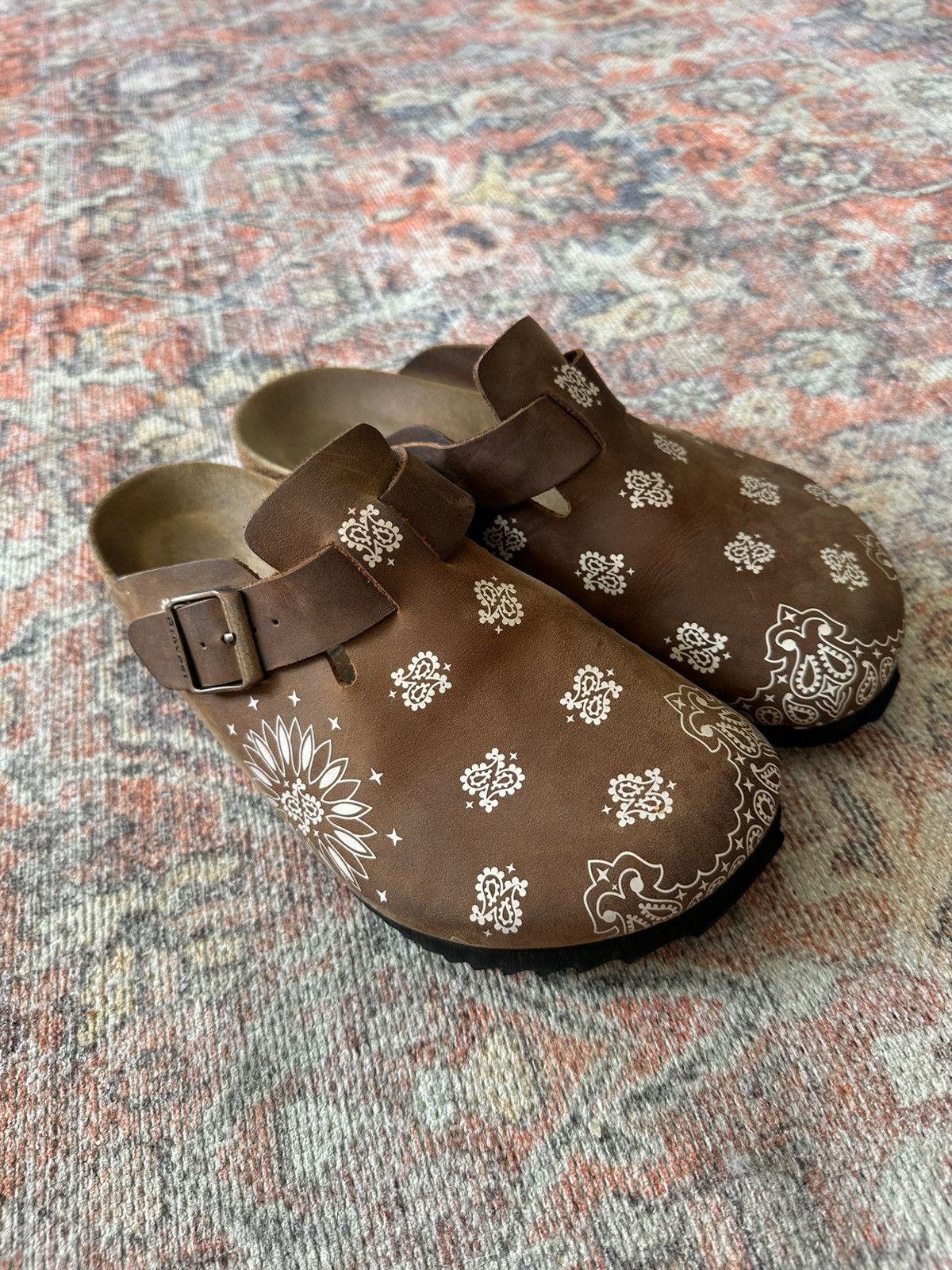 Bravest Studios Mocha Paisley London Mule