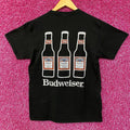 Junk Food Budweiser King Of Beer Bottles Graphic T Shirt Small Hoodie, Sweatshirt | FlexRushtees.com