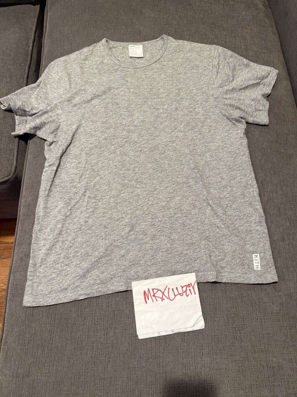 Kith Classics Laguardia Tee Grey Basic Sz Medium M Hoodie, Sweatshirt | FlexRushtees.com