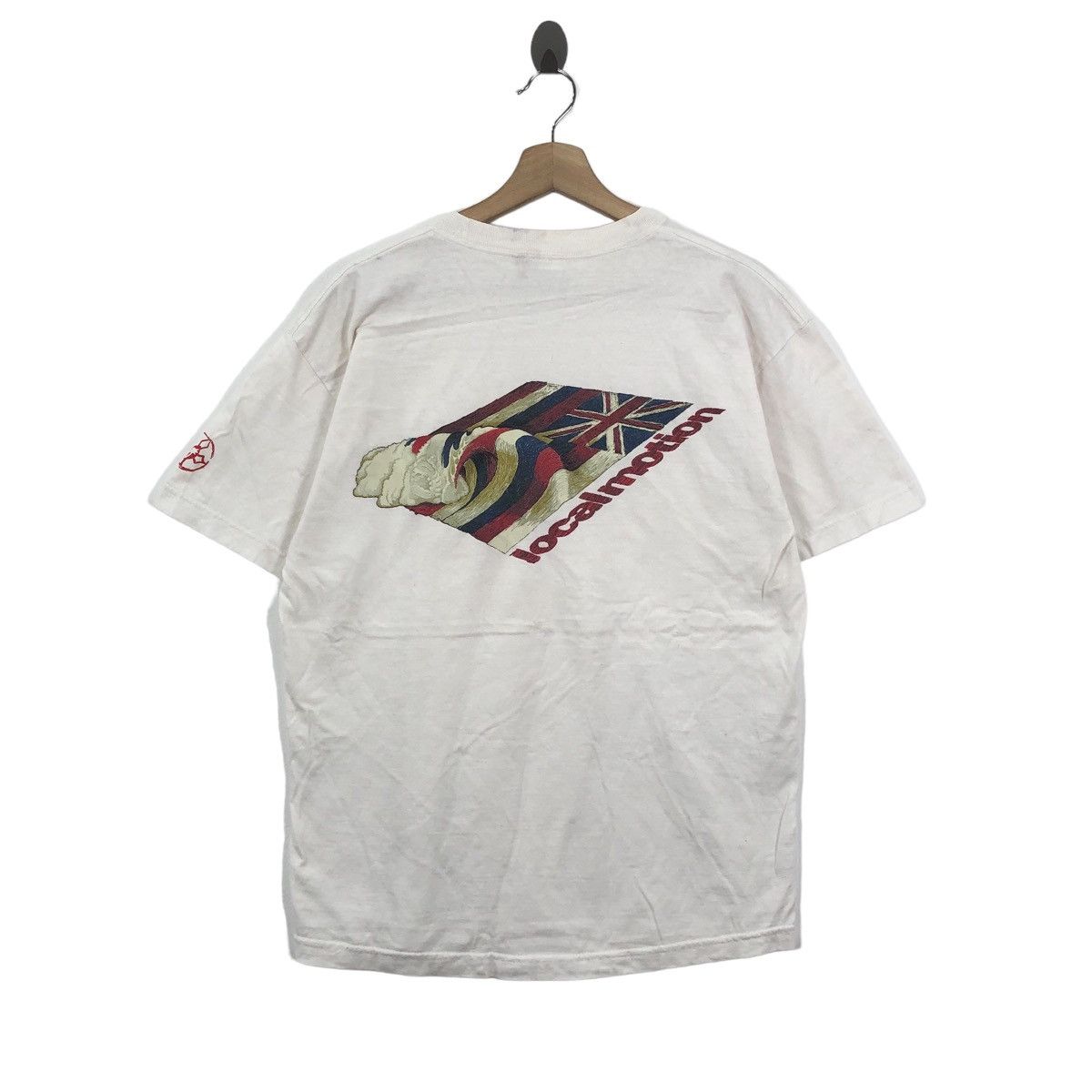 Vintage Local Motion Surfing Uk Logo Surfwear T Shirt Hoodie, Sweatshirt | FlexRushtees.com