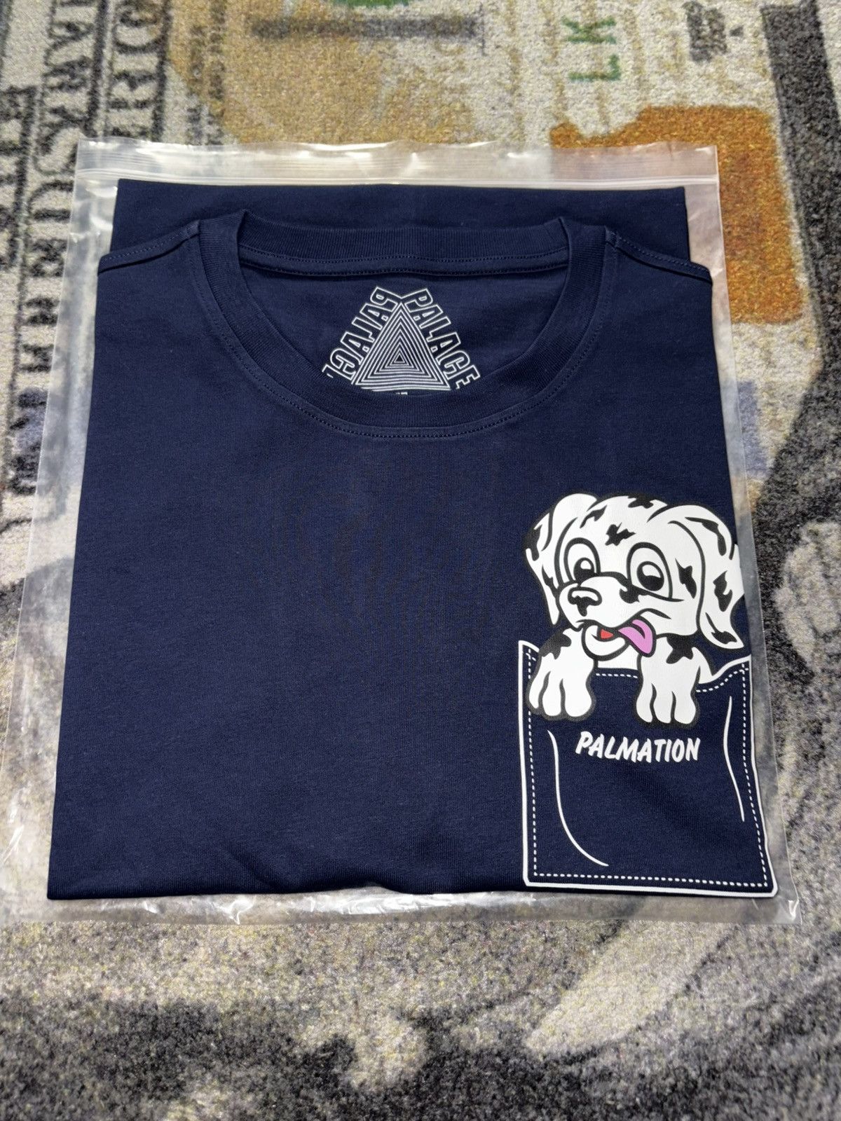 Palace Palmation T Shirt Navy Hoodie, Sweatshirt | FlexRushtees.com