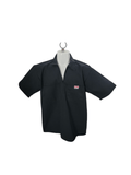 Vintage Ben Davis Y2k Zipper Shirt Mens Black Quarter Zip Sz Large