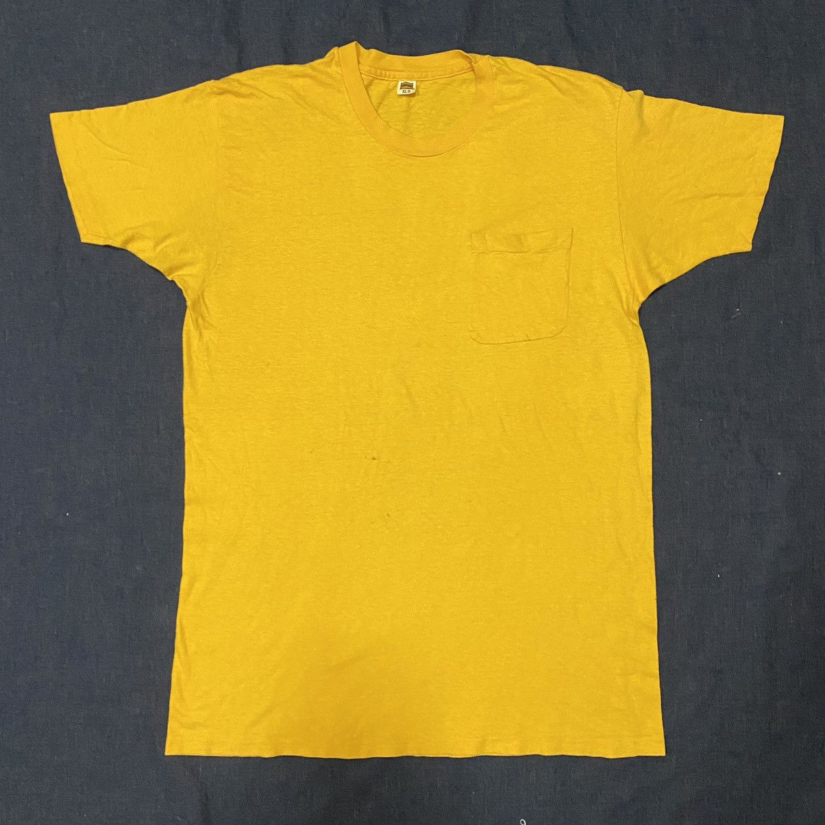 Vintage 70s Hanes Pocket T Shirt