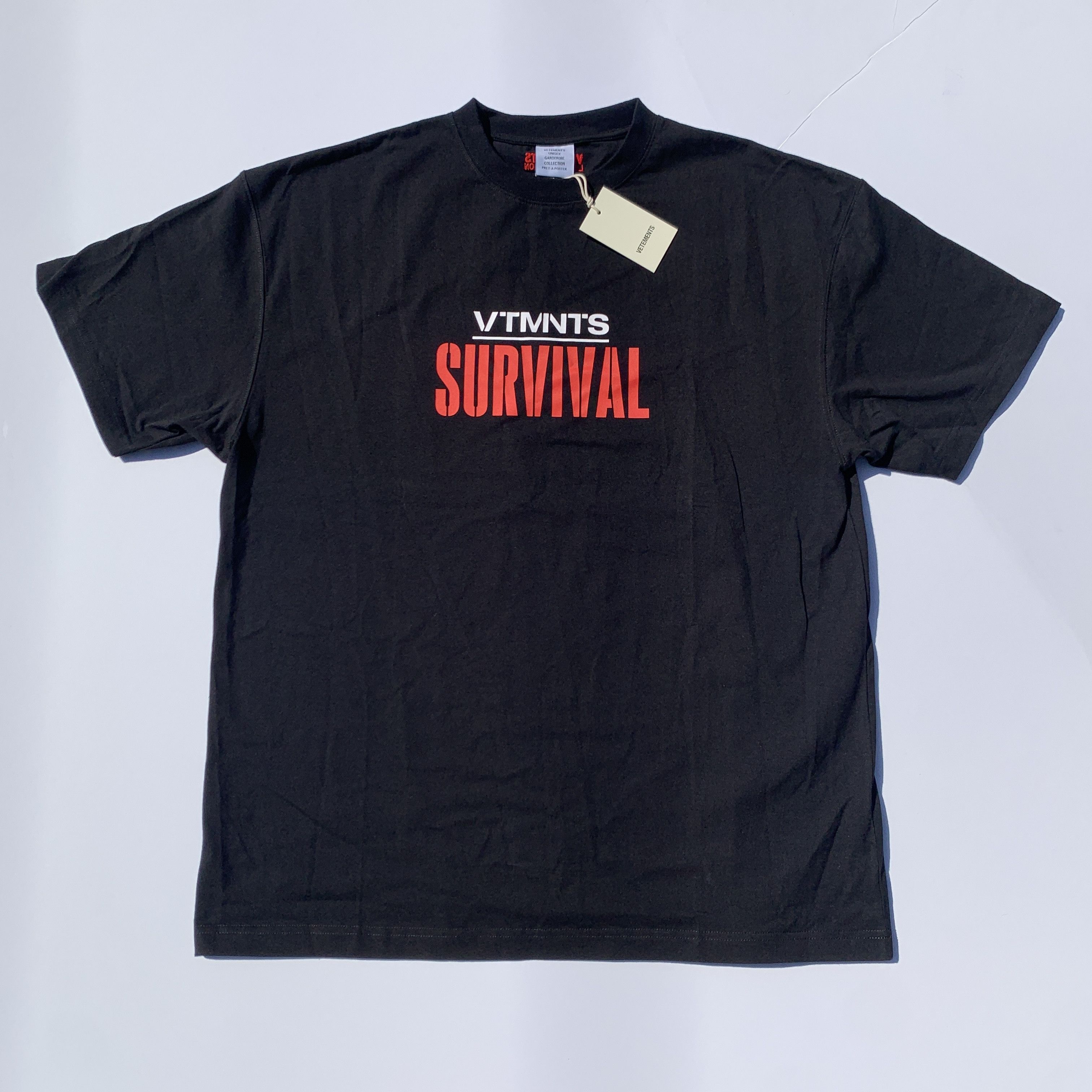 Vetements Survival Tee Hoodie, Sweatshirt | FlexRushtees.com