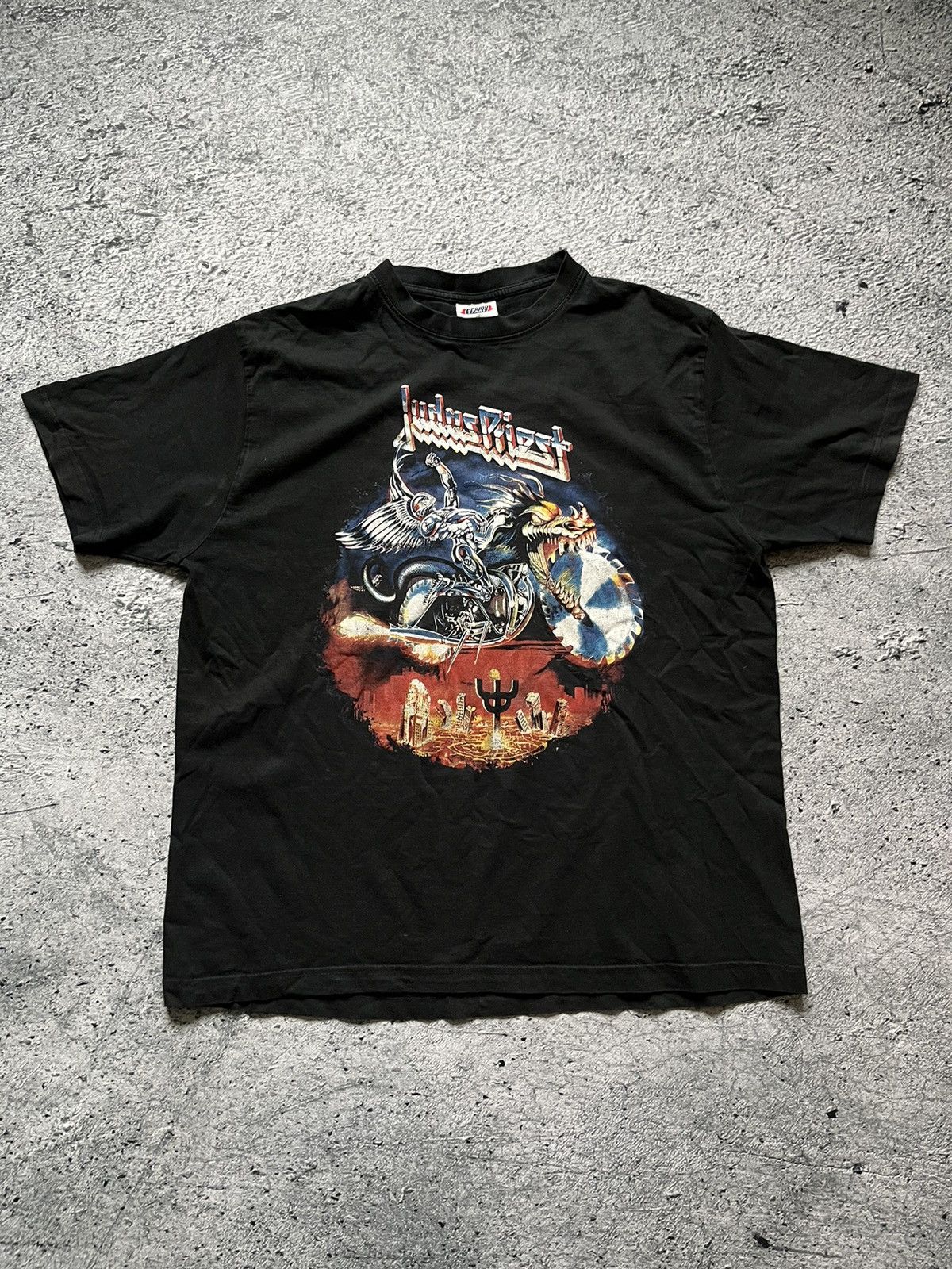 Priest Vintage Judas Priest Painkiller World Tour 1990 T-Shirts, Hoodie, Sweatshirt | FlexRushtees.com