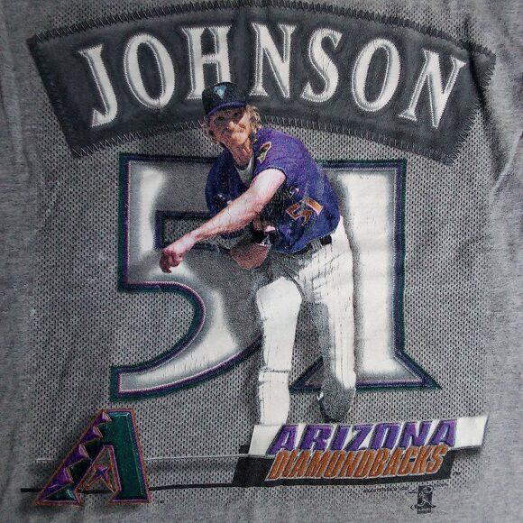 Vintage Starter Randy Johnson Arizona Diamondbacks T Shirt
