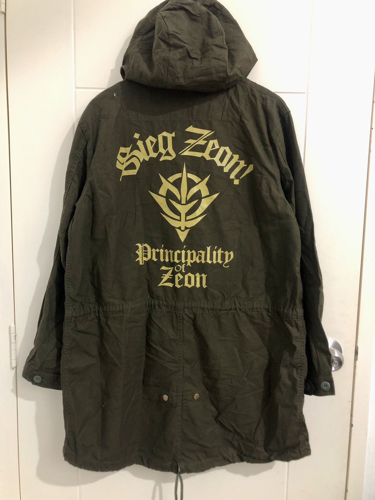 Japanese Brand Rare Gundam Principality Of Zeon Parka