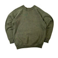 Vintage 90s Fruit Of The Loom Blank Green Sweater Crewneck