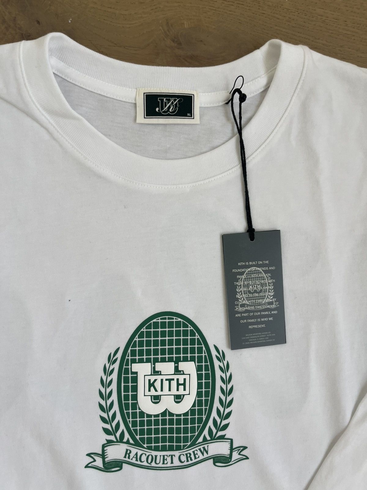Kith Wilson Tee Hoodie, Sweatshirt | FlexRushtees.com