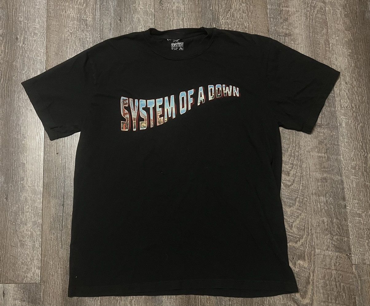 System Of A Down Golden Gate Park Concert Shirt Size Large Hoodie, Sweatshirt | FlexRushtees.com