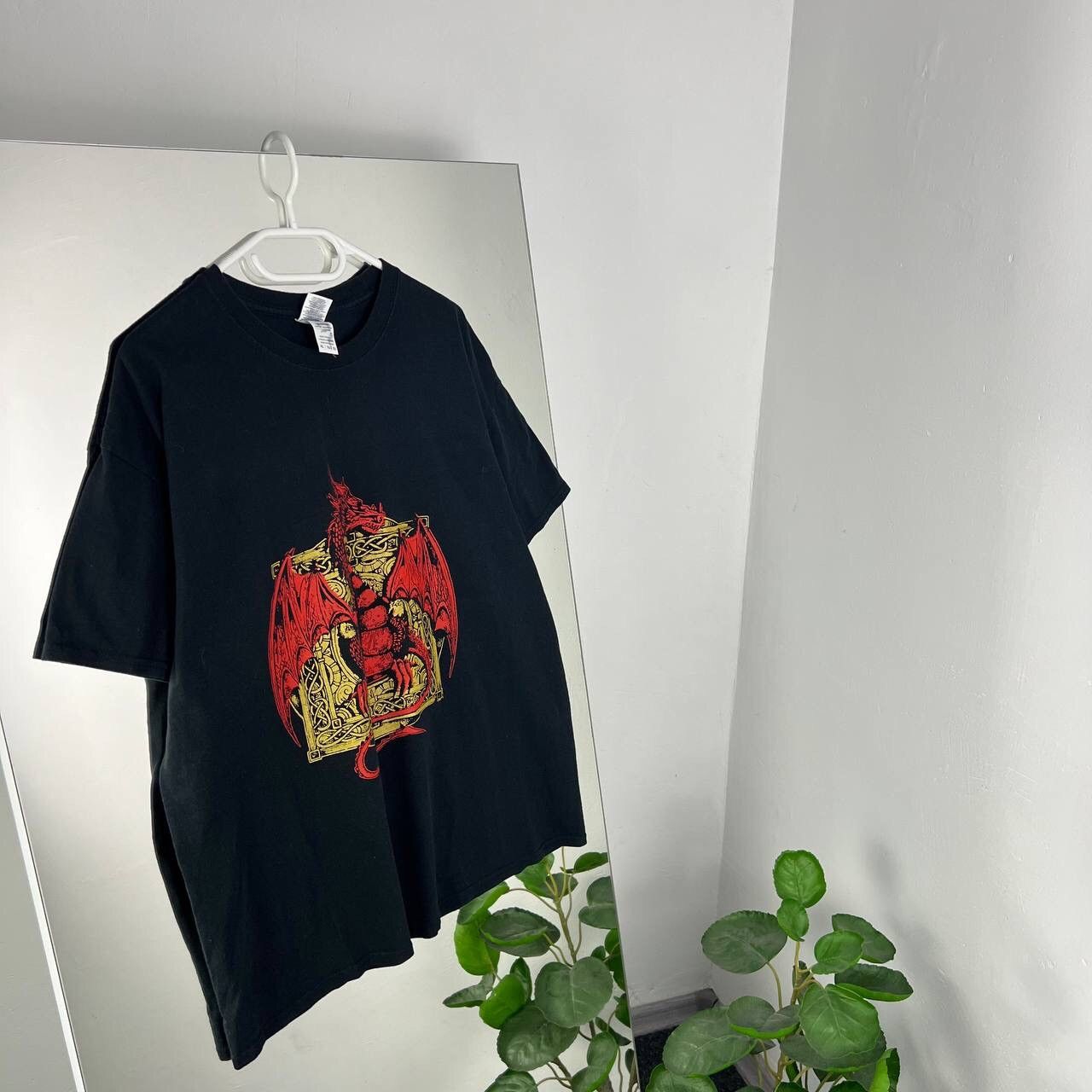 Vintage Gold Dragon Japanese Vintage Graphic Tee Japanese T Shirt Hoodie, Sweatshirt | FlexRushtees.com