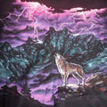 Vintage Habitat Hidden Wolf Wolves Storm Mountain T Shirt