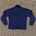 Lauren Ralph Lauren Sweater Boys Medium Blue 1 4 Zip Polyester Golf Mock Neck Shirt Pullover W