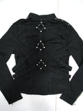 Tripp Nyc Vtg Bondage Lip Service Choker Goth Top