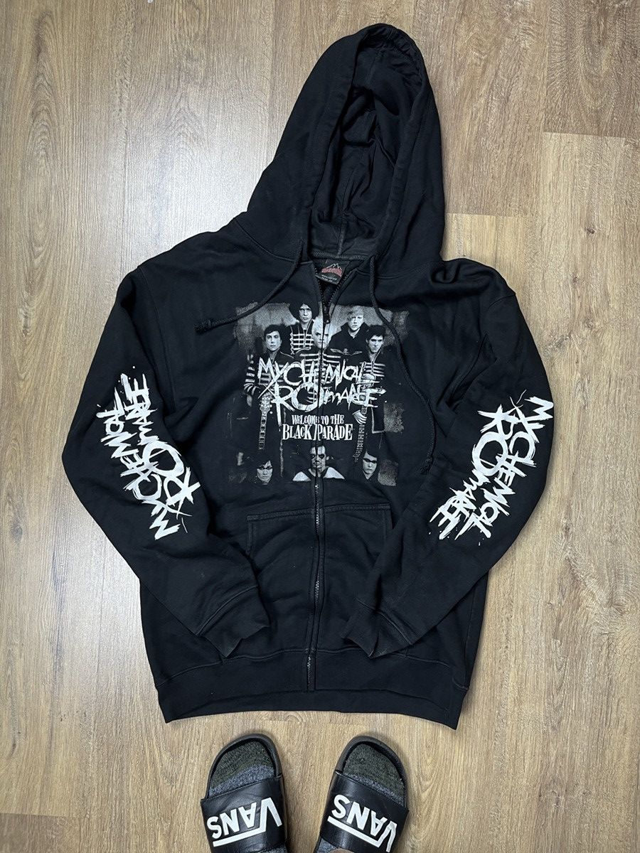 Vintage 00s My Chemical Romance Black Parade Zip Up Hoodie T-Shirts, Sweatshirt | AU16VibeMintTees.com