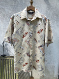 Vintage 70s Polyester Shirt By Levis Made In Usa