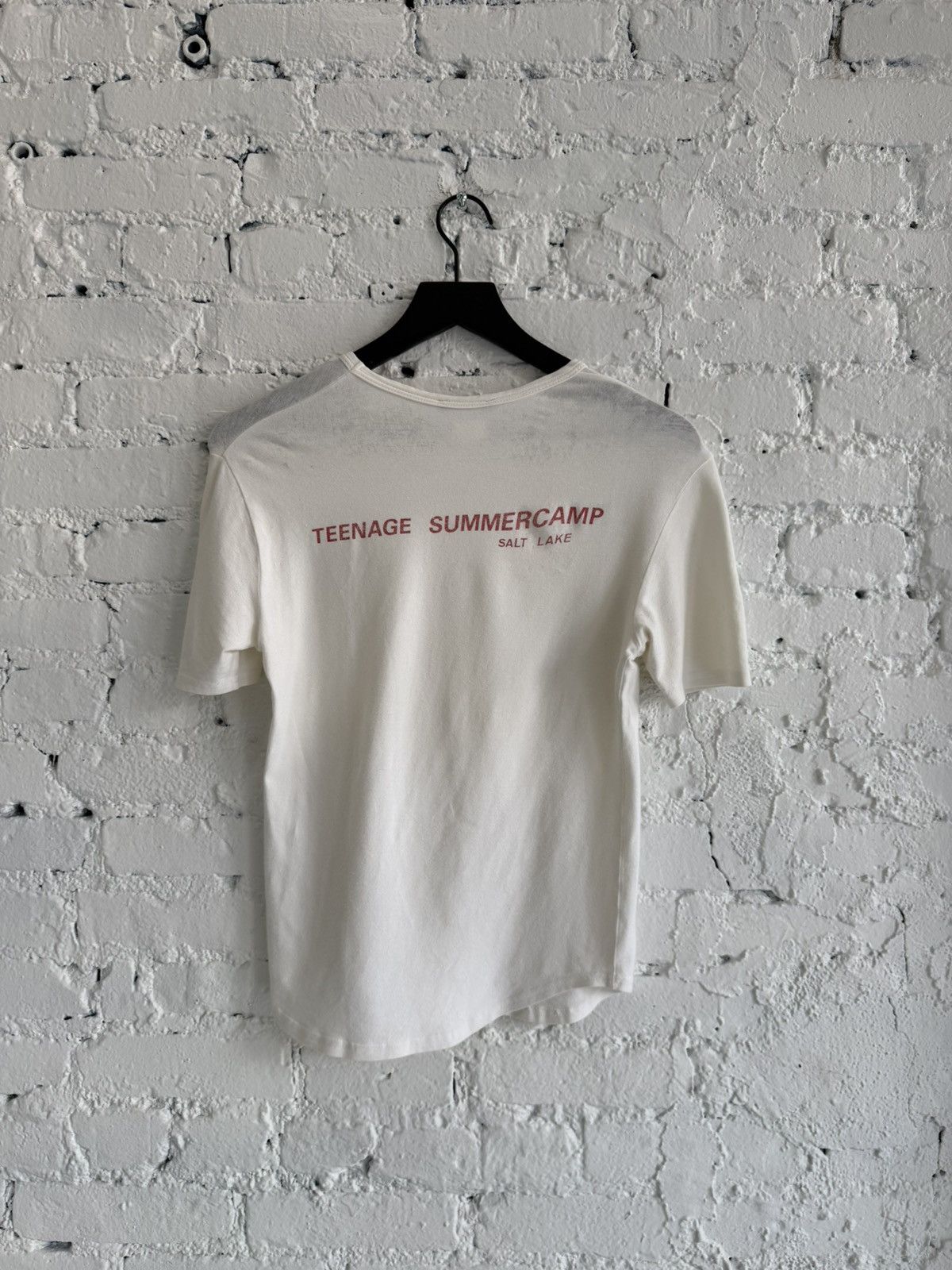 Raf Simons S S 1997 Raf Simons Teenage Summer Camp Tee