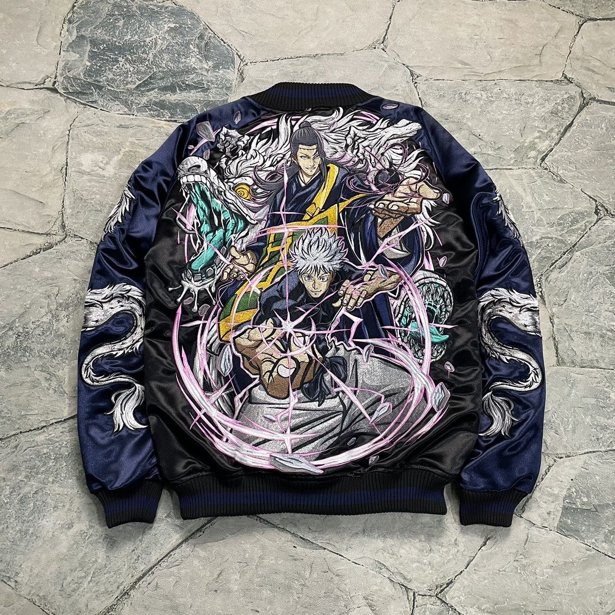 Japanese Brand Sukajan Jujutsu Kaisen By Tokiyo Hyro