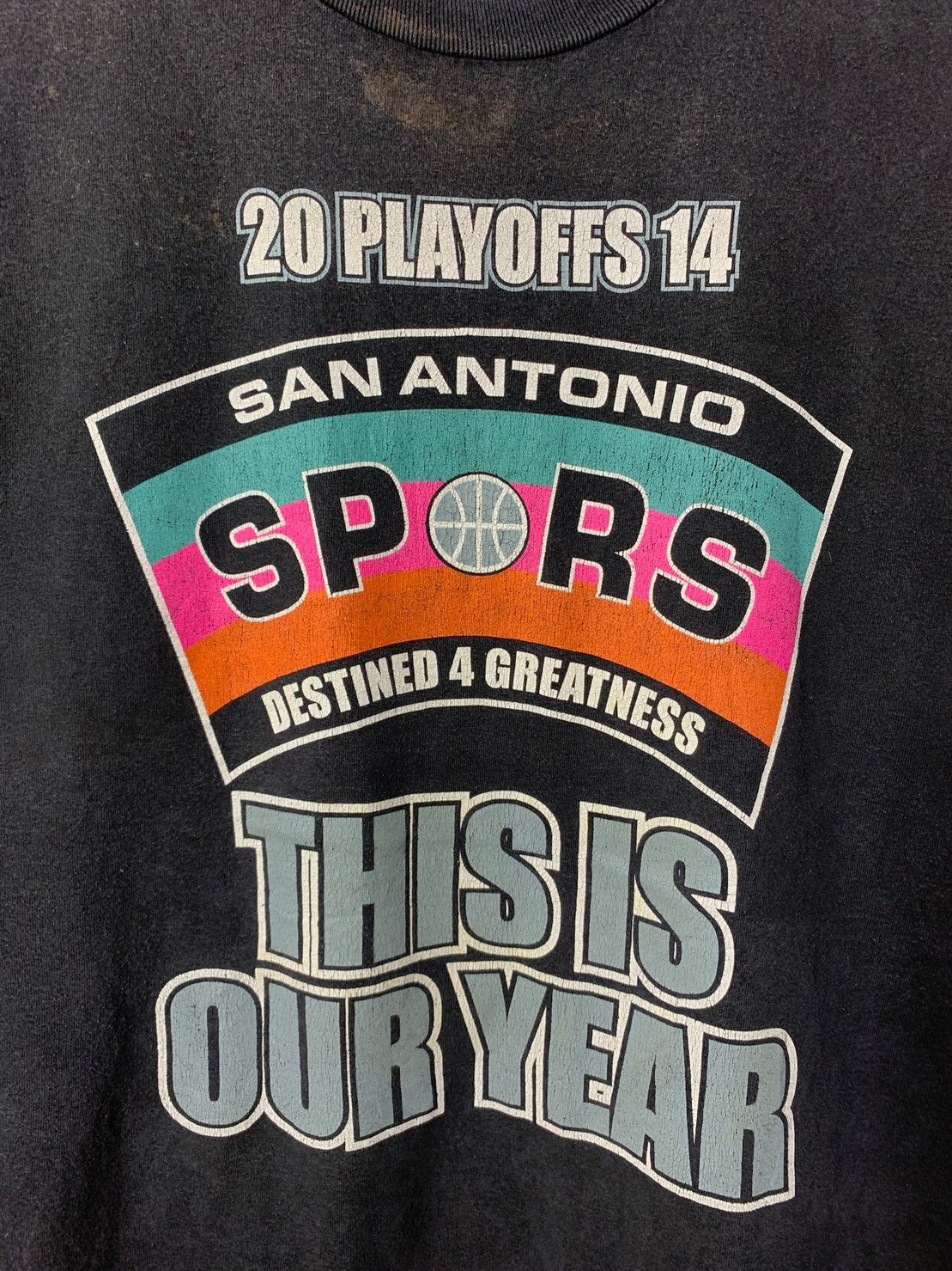 Vintage San Antonio Spurs T Shirt Size L