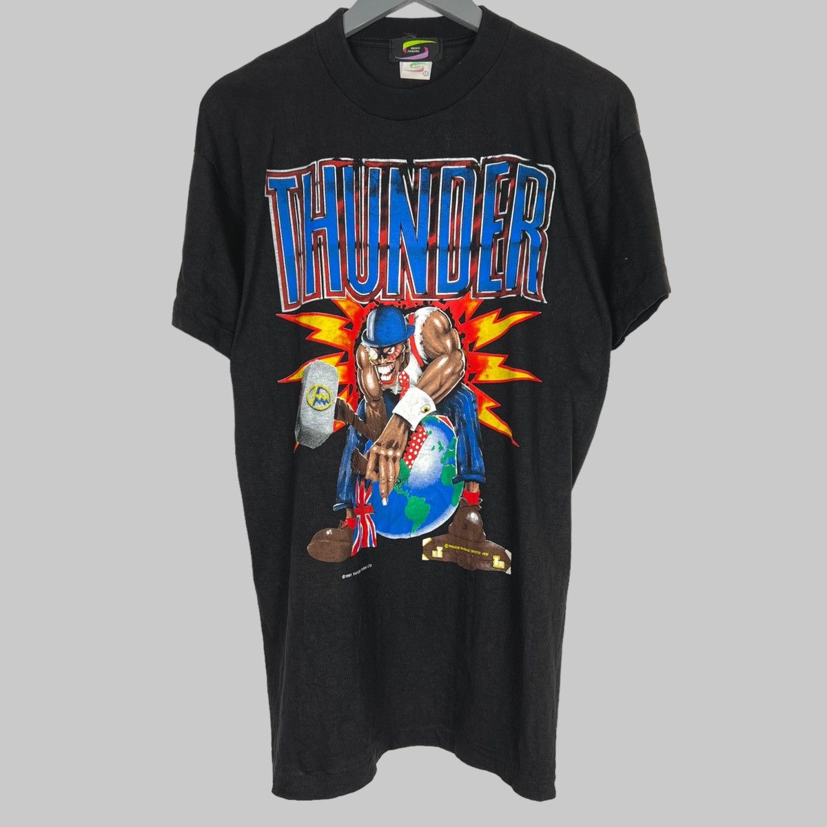Band Tees Vintage 1991 Thunder European Summer Tour Promo T Shirt Hoodie, Sweatshirt | FlexRushtees.com