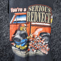 Delta Vintage Mens L Serious Redneck Spray Paint Truck Funny T Shirt Distressed Hoodie, Sweatshirt | FlexRushtees.com