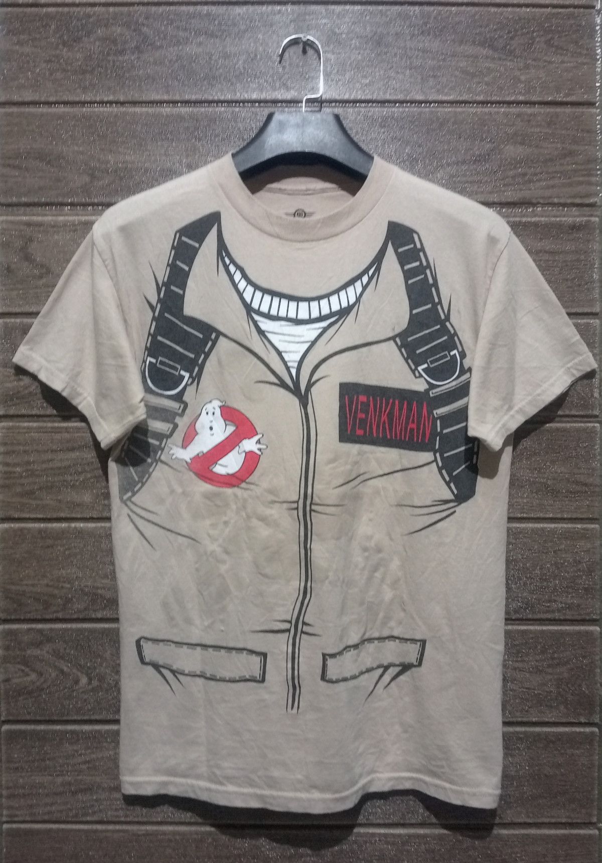 Mad Engine Vintage Venkman Ghostbuster Uniform Tee Very Rare