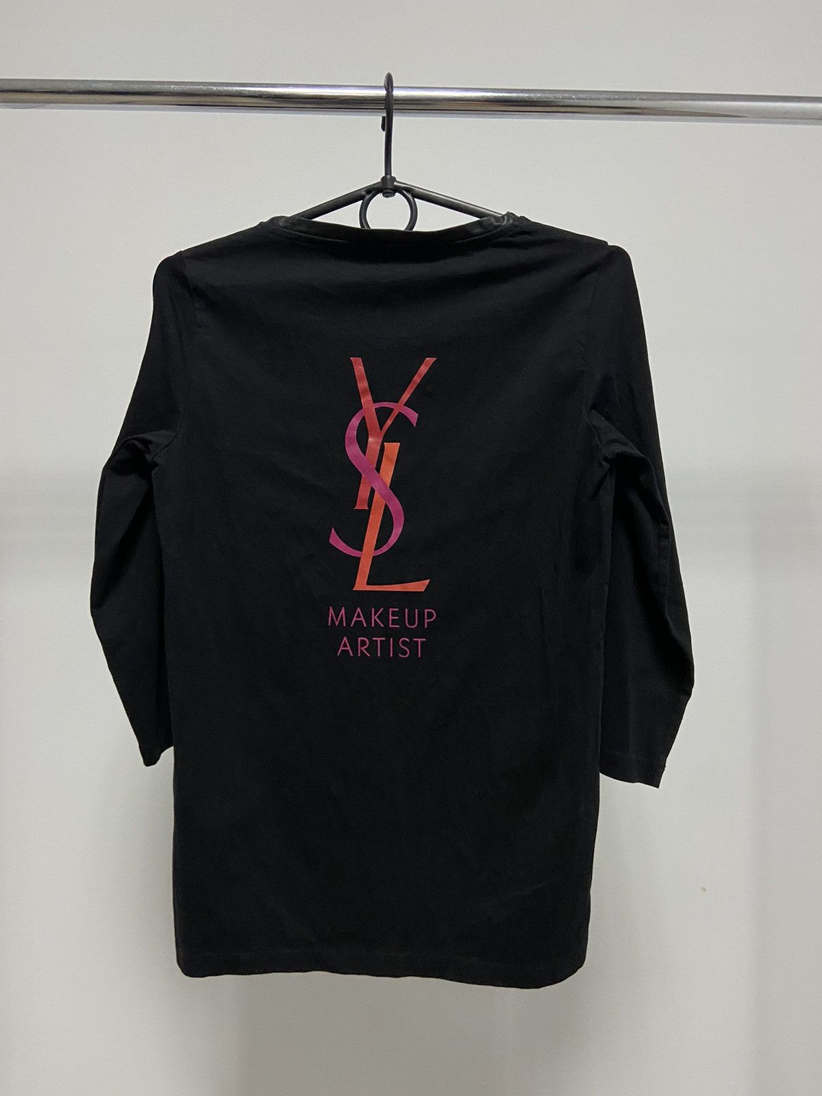 Saint Laurent Yves Saint Laurent Make Up Artist T Shirt Vintage Big Logo