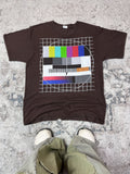Vintage Tv Noise Vhs Interference Sunfaded Vintage 2000s Tee 750