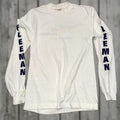 Vintage Screen Stars Fleeman Aviation Monroe La Long Sleeve Tee Usa M 50 50 Shirt Men S Whit