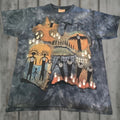 Mountain Vintage The Mountain Graphic Tee Southwest Petroglyph 1999 Blue Aztec Men S Large