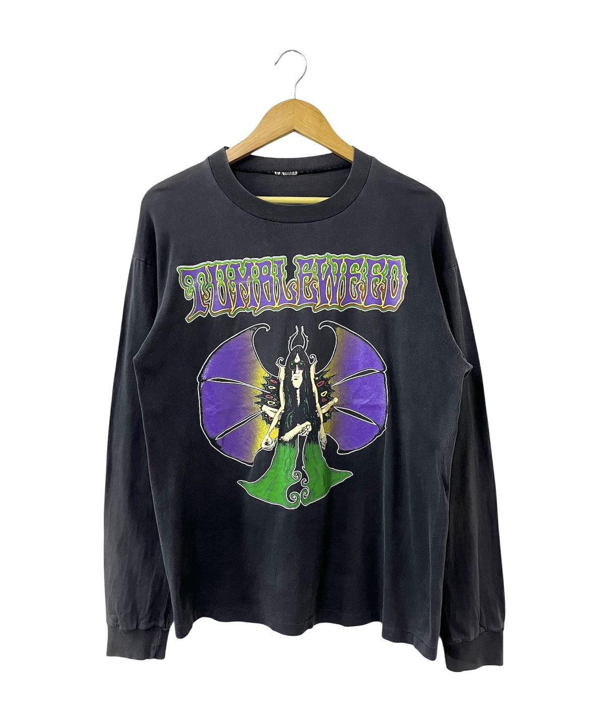 Band Tees Rare Vintage 90s Tumbleweed Grunge Psychedelic Band Tshirt