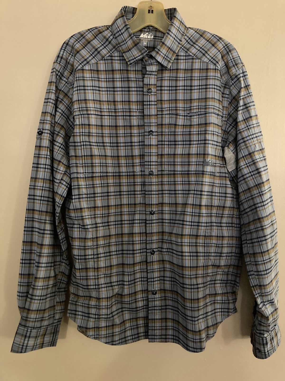 Rei Camping Hiking Long Sleeve Shirt Washington Medium M