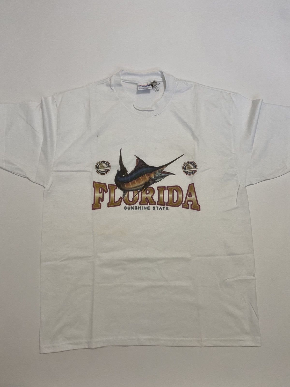 Vintage Hanes Heavyweight Florida Fishing Tee Shirt