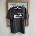 Vintage 2000s Oasis Uk Britpop Black T Shirt Hoodie, Sweatshirt | FlexRushtees.com