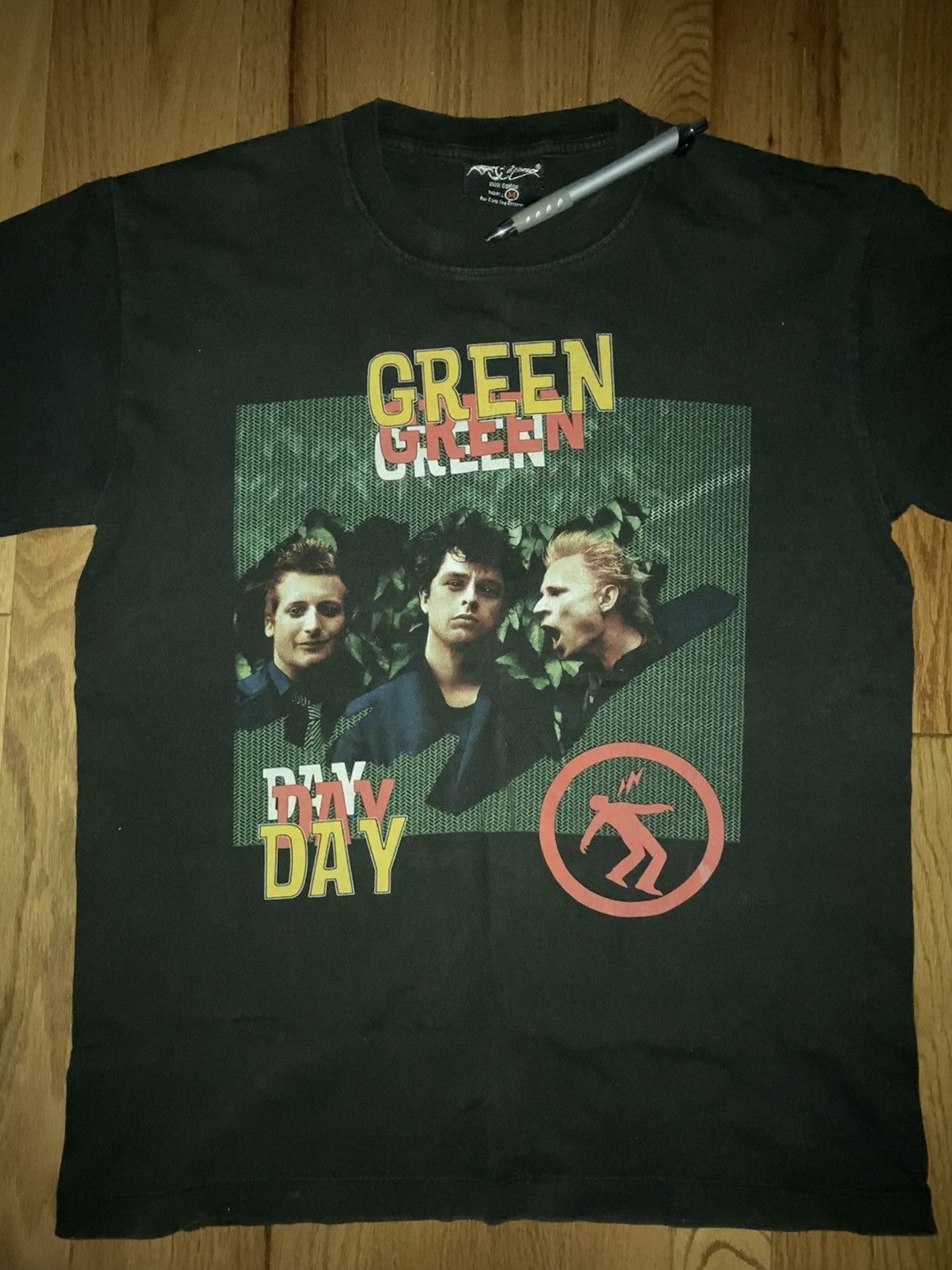 Vintage Green Day Shirt Size S Hoodie, Sweatshirt | FlexRushtees.com