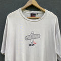 Thrashed Distressed Vintage Y2k Noosa Longboards Surf Tee Hoodie, Sweatshirt | FlexRushtees.com