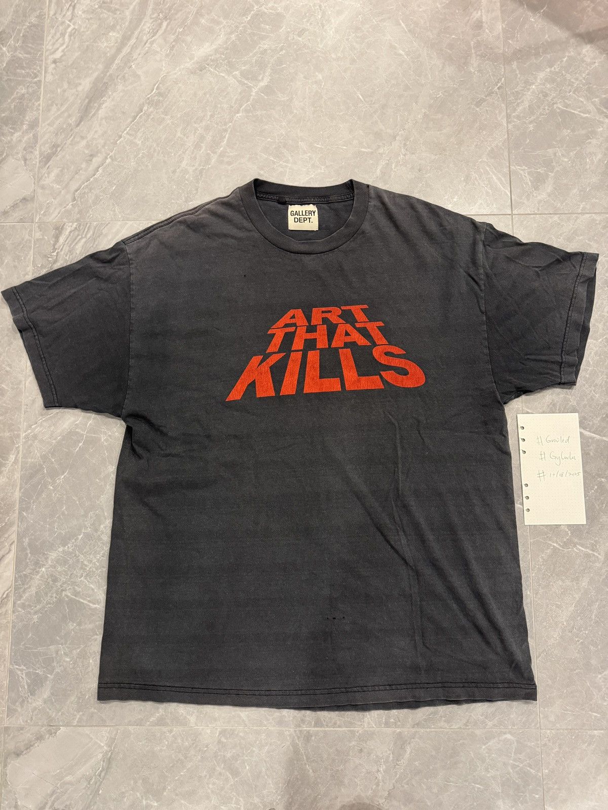 Gallery Dept Grey All Arts Tee Hoodie, Sweatshirt | FlexRushtees.com