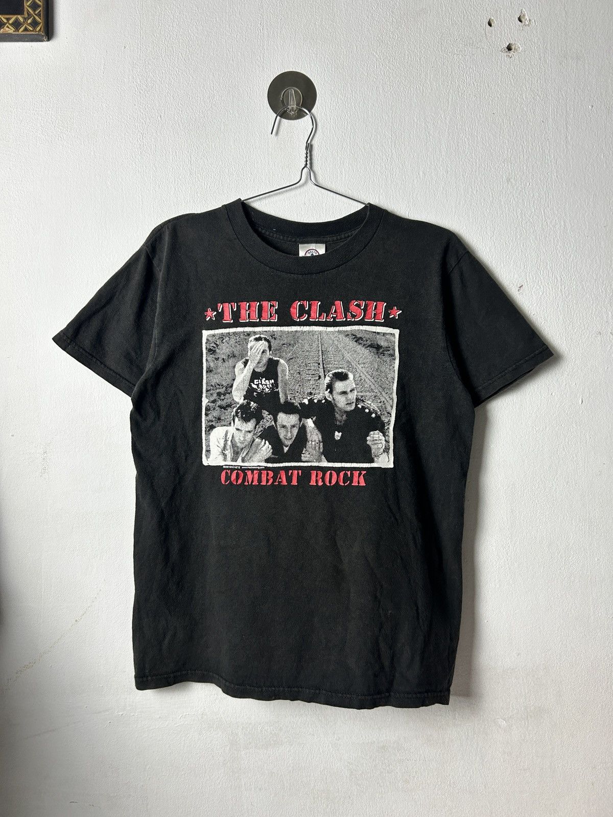 Tees Vintage Band The Clash Combat Rock Hoodie, Sweatshirt | FlexRushtees.com