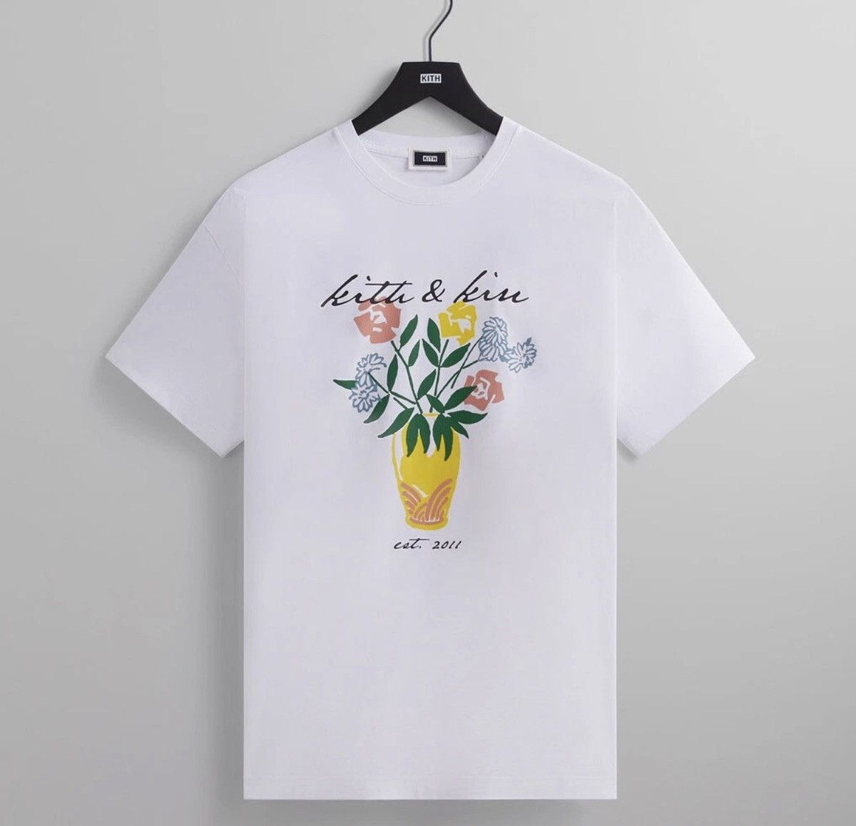 Kith Kin 2011 Tee White Cotton T Shirt Men S Size Xl Hoodie, Sweatshirt | FlexRushtees.com