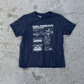 Vintage T Shirts Delorean Time Machine Logo Back To Future