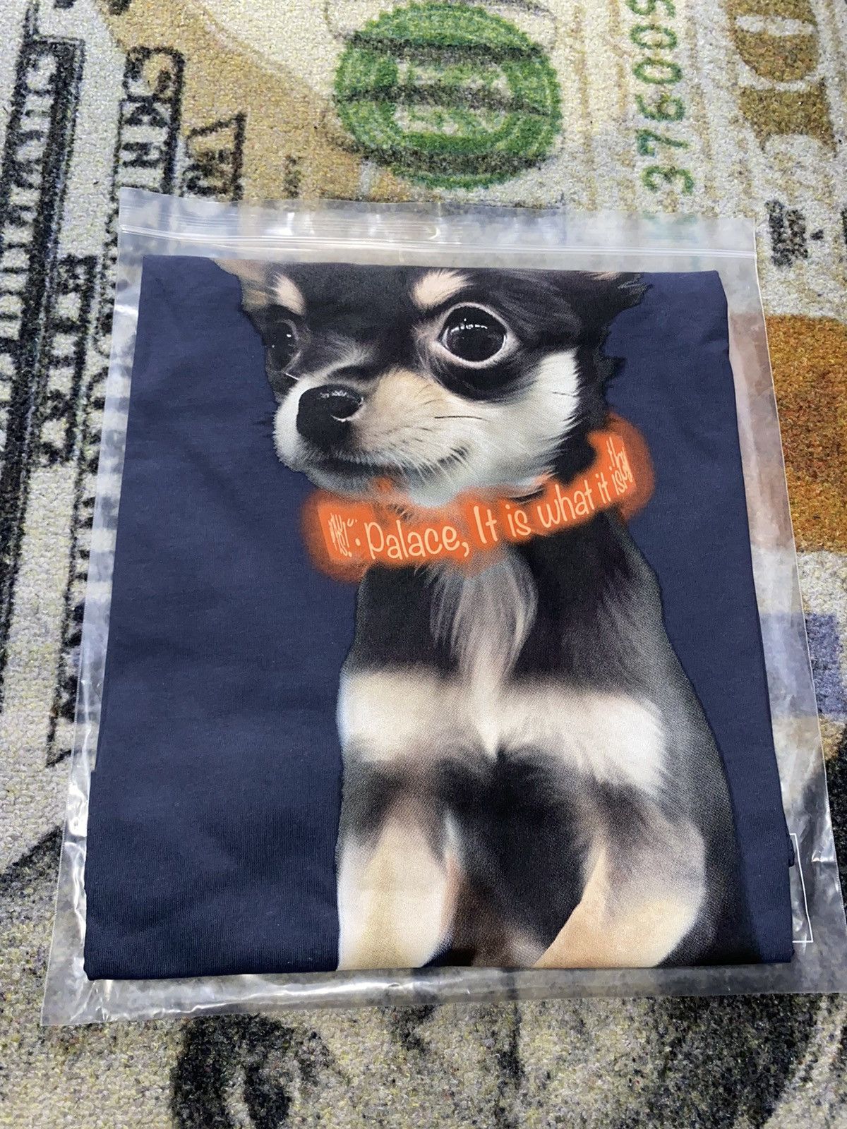 Palace Yappy T Shirt Navy Hoodie, Sweatshirt | FlexRushtees.com
