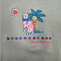 Vintage Aristokatz Palm Springs Cat Embroidered Tee Med Nwt Vintage Hoodie, Sweatshirt | FlexRushtees.com