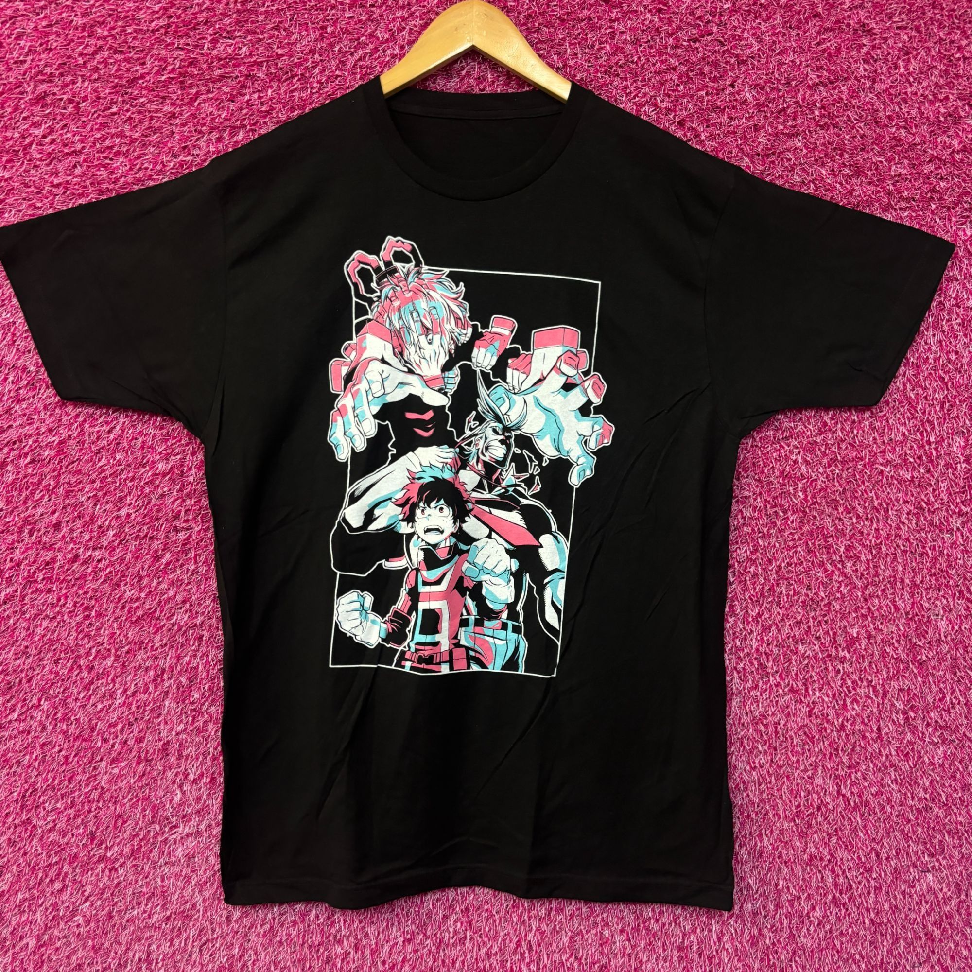 Anime My Hero Academia Anime Characters Tshirt Xl
