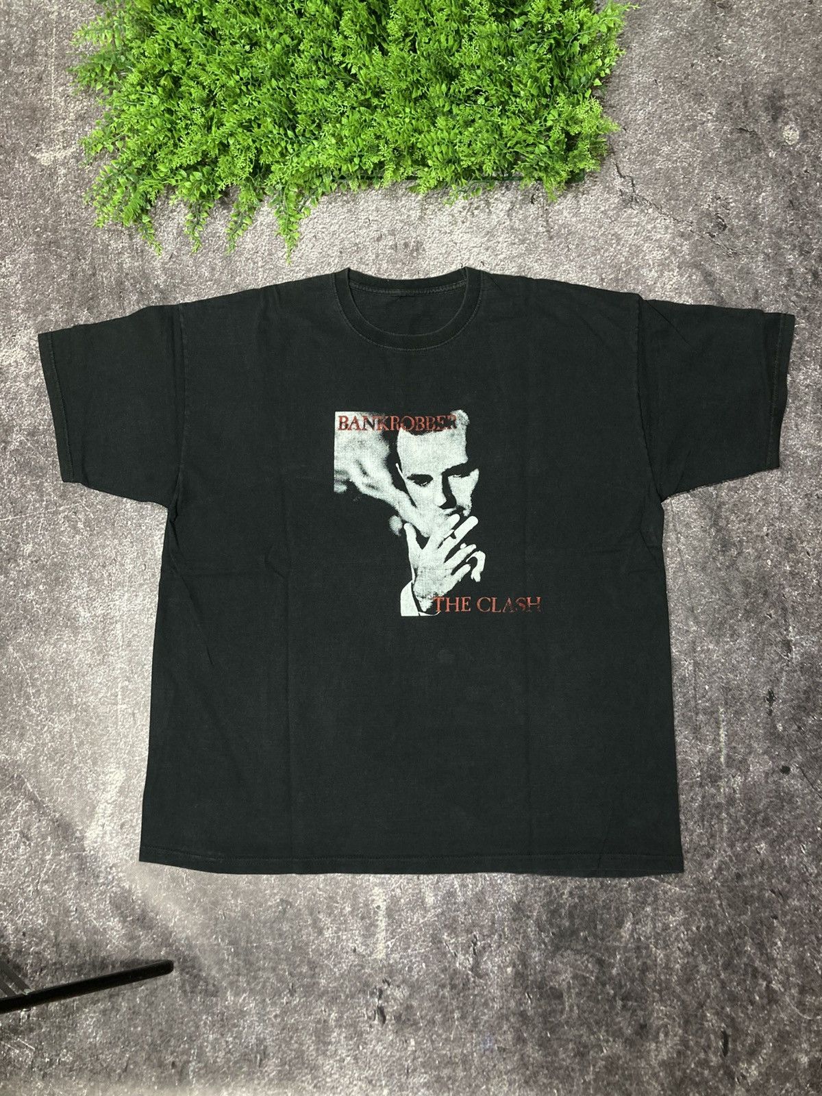 Band Tees Vintage 90s The Clash Bankrobber T Shirt Tee Hoodie, Sweatshirt | FlexRushtees.com