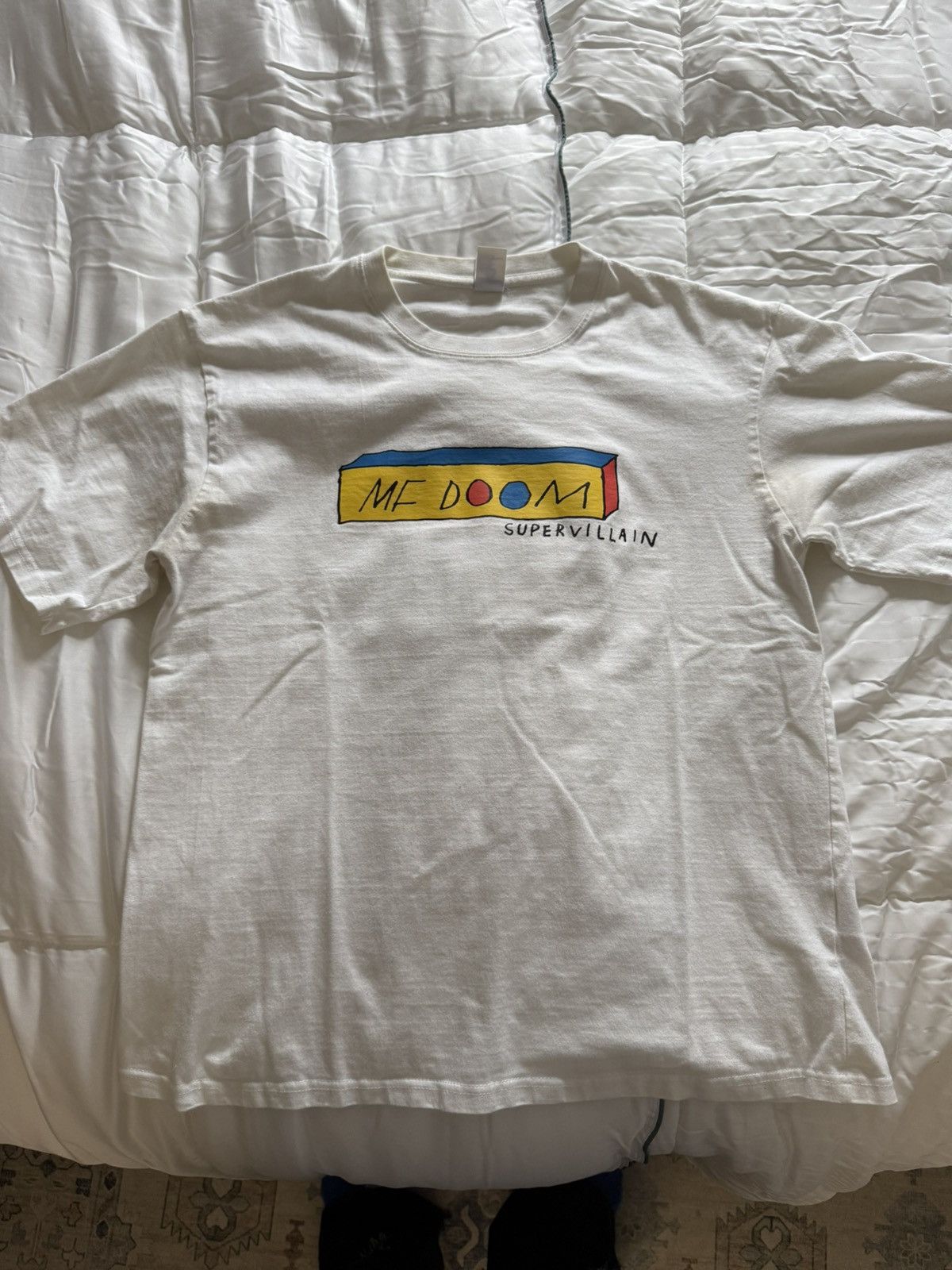 Mf Doom Us Only Mf Doom White Tee