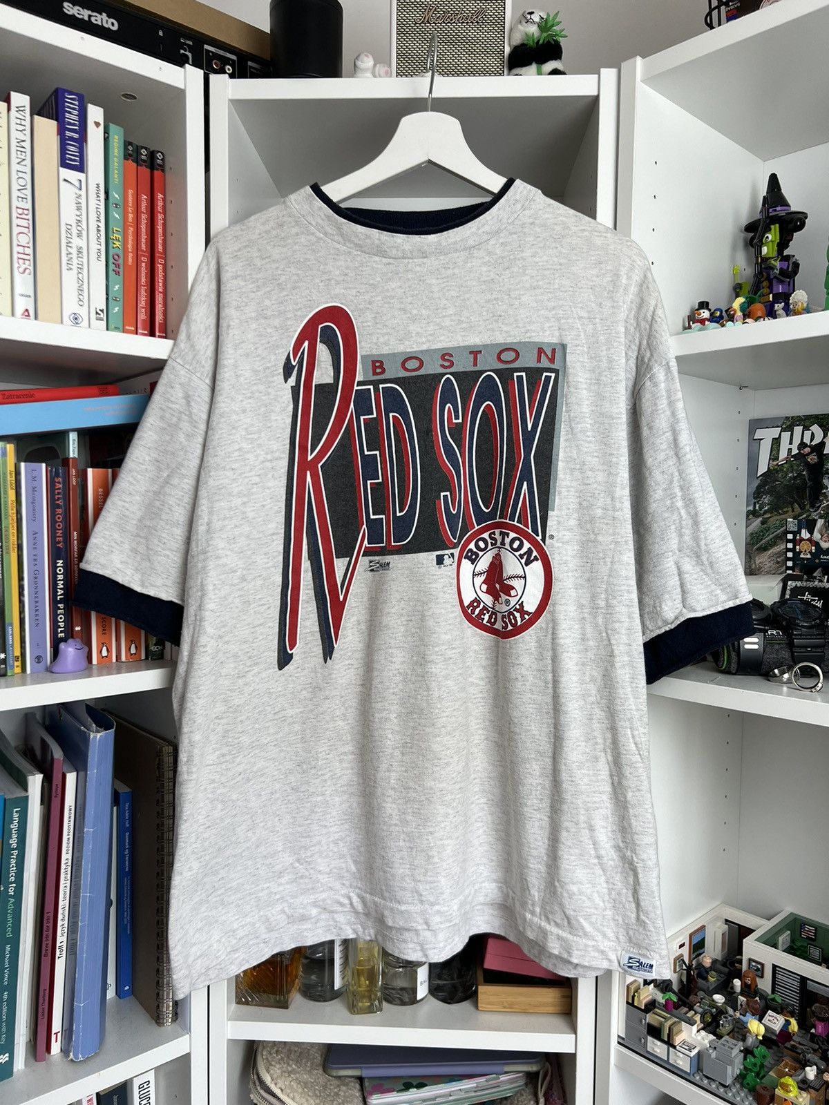 Salem Sportswear X Vintage Vintage 90s Red Sox Salem Sportswear T Shirt Xl Mlb 1992