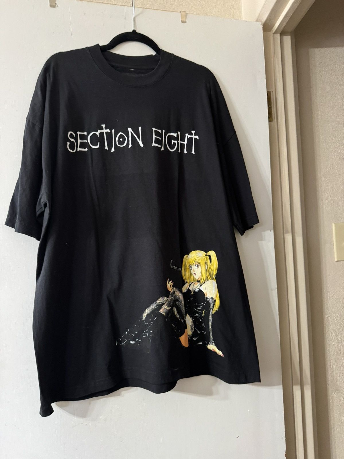 8 Black Section Eight Misa Death Note Graphic T Shirt Hoodie, Sweatshirt | FlexRushtees.com