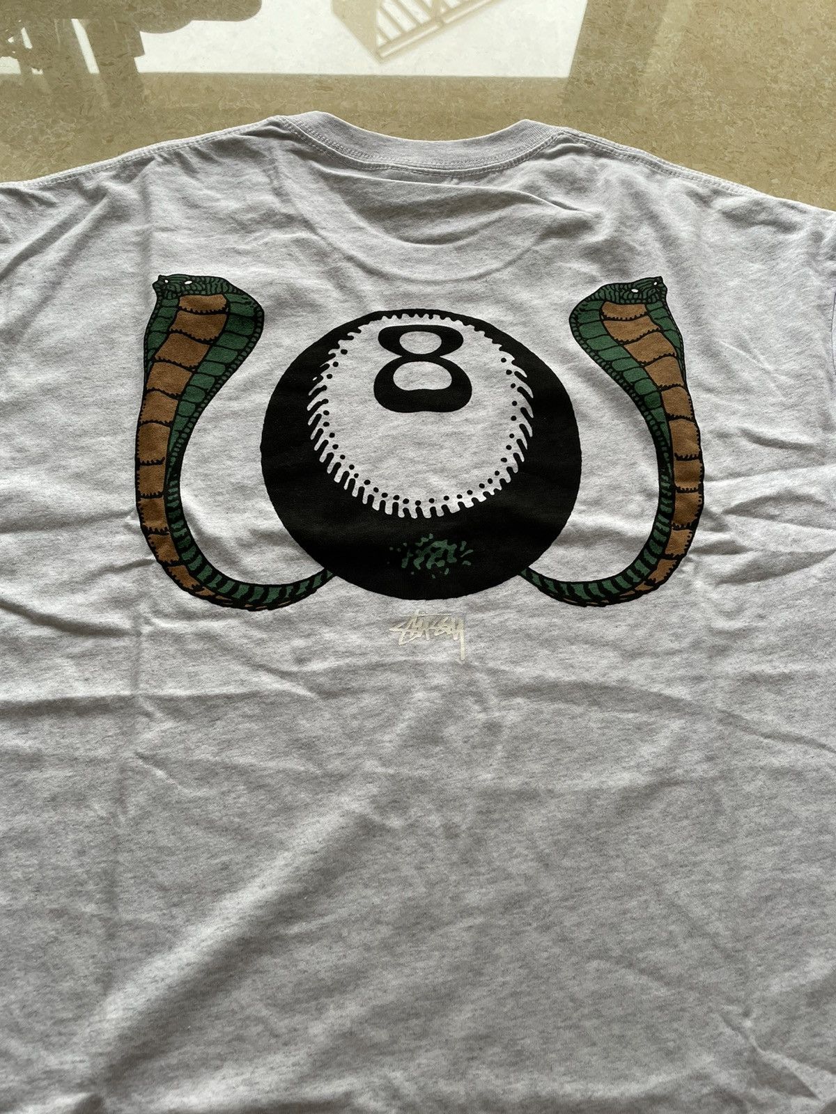 Stussy Ball 8 Cobra Tee Hoodie, Sweatshirt | FlexRushtees.com